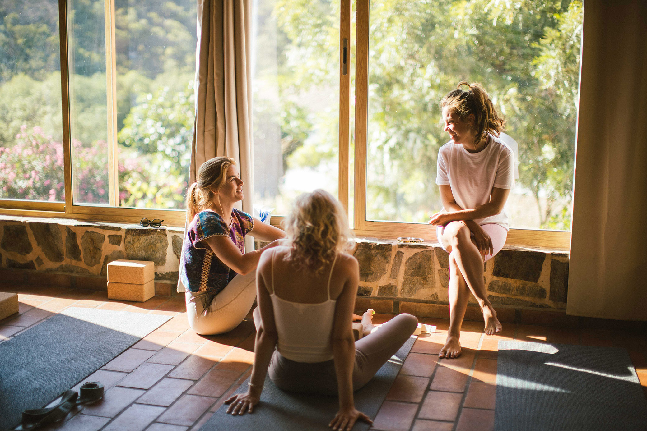 Wellbeing yoga retreats